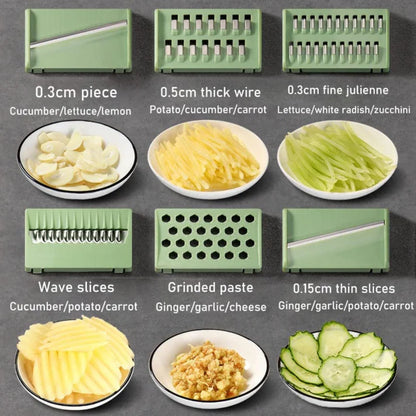 5 in 1 Vegetable Blades Cutter