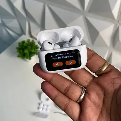 Rajab Butt Present Airpods with Touch Screen A9 Pro